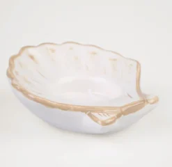 Värmeljushållare beige - 9x8,5x3,4 cm
